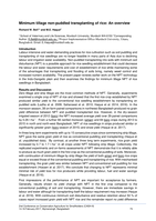 Minimum tillage non-puddled transplanting of rice: An overview