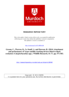 Attachment and performance of Argos satellite tracking devices fitted to black cockatoos (Calyptorhynchus spp.)