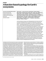 A function-based typology for Earth’s ecosystems