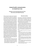 Animal health communication in South-East Asia