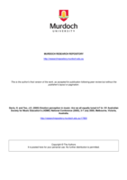 Emotion perception in music: Are we all equally tuned in?