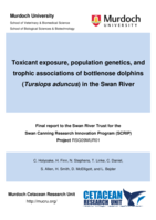 Toxicant exposure, population genetics, and trophic associations of bottlenose dolphins (Tursiops aduncus) in the Swan River