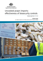 Uncooked prawn imports: Effectiveness of biosecurity controls