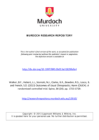 Outcomes of Usual Chiropractic. The OUCH randomized controlled trial of adverse events