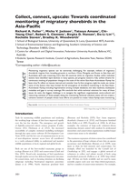 Collect, connect, upscale: Towards coordinated monitoring of migratory shorebirds in the Asia-Pacific