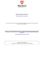 Facilitating family, friends and community transitions through the experience of loss