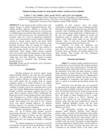 Optimal breeding strategies for sheep should consider variation in feed availability