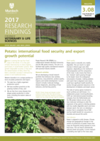 Potato: international food security and exportgrowth potential