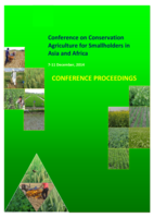 Residue handling capacity of the versatile multi-crop planter for two-wheel tractors