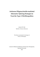 Antisense oligonucleotide-mediated alternative splicing strategies to treat the type-1 fibrillinopathies