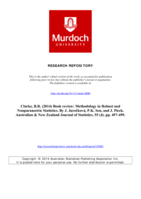 Book review: Methodology in Robust and Nonparametric Statistics. By J. Jurečková, P.K. Sen, and J. Picek