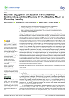 Students’ engagement in education as sustainability: Implementing an Ethical Dilemma-STEAM Teaching Model in chemistry learning