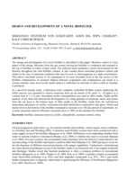 Design and development of a novel biofilter