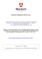 Comparing parameter choice methods for regularization of ill-posed problems