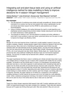 Integrating soil and plant tissue tests and using an artificial intelligence method for data modelling is likely to improve decisions for in-season nitrogen management