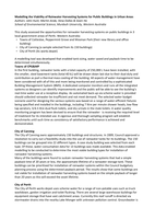 Rainwater harvesting systems for local government buildings, three case studies