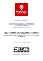 Macroalgae culture to treat anaerobic digestion piggery effluent (ADPE)