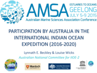 Participation by Australia in the second International Indian Ocean Expedition (2016-2020)