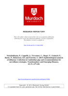 Epidemiological analysis of influenza A infection in Cambodian pigs and recommendations for surveillance strategies
