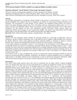TEM characterization of MnO2 cathode in an aqueous lithium secondary battery