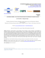 A business model analysis of blockchain technology-based startup