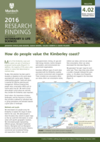 How do people value the Kimberley coast?