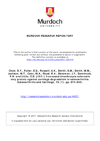 Increased chondrocyte sclerostin may protect against cartilage degradation in osteoarthritis