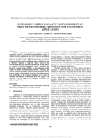 Intelligent object locality naming model in an object-based distributed system for engineering applications