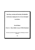 Spurning yearning and learning Aboriginality: ambivalence shaping the lives of non-Aboriginal Australians