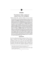 The Kennon ‘factor’: Issues of indeterminacy and floodgates