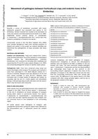 Movement of pathogens between horticultural crops and endemic trees in the Kimberleys