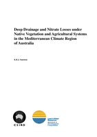 Deep drainage and nitrate losses under native vegetation and agricultural systems in the mediterranean climate region of Australia