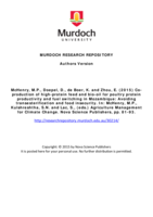 Co-production of high-protein feed and bio-oil for poultry protein productivity and fuel switching in Mozambique: Avoiding transesterification and food insecurity