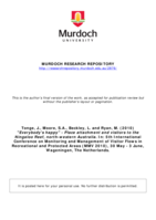 "Everybody's happy" - Place attachment and visitors to the Ningaloo Reef, north-western Australia