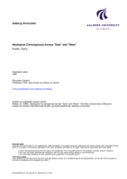 Ideological convergences across 'eat' and 'west': the new conservative offensive. 