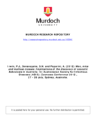 Men, mice and maltese crosses: Implications of the discovery of zoonotic Babesiosis in Australia