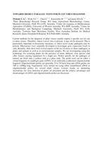 Towards highly parallel tests for plant virus diagnosis