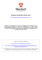 Analgesia for patients with neurological disease