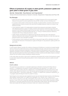 Effects of potassium (K) supply on plant growth, potassium uptake and grain yield in wheat grown in grey sand