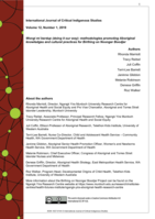 Wongi mi bardup (doing it our way): methodologies promoting Aboriginal knowledges and cultural practices for Birthing on Noongar Boodjar