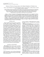 Patterns of flavivirus seroprevalence in the human population of northern Laos