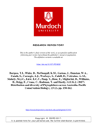 Distribution and diversity of Phytophthora across Australia