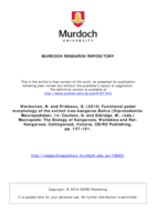 Functional pedal morphology of the extinct tree-kangaroo Bohra (Diprotodontia: Macropodidae)
