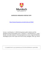 Caring about public relations and the gendered cultural intermediary role