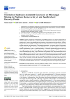The role of turbulent coherent structures on microalgal mixing for nutrient removal in jet and paddlewheel raceway ponds