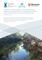 Adapting to climate change: A risk assessment and decision making framework for managing groundwater dependent ecosystems with declining water levels. Guidelines for use