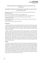 Predicting P response in Rainfed winter cereals on diverse soils using soil analysis