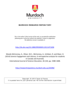 Science engagement and literacy: A retrospective analysis for students in Canada and Australia