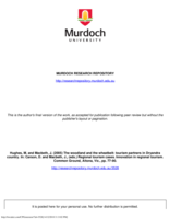 The woodland and the wheatbelt: tourism partners in Dryandra country