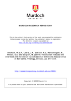 Vaccination reduces the viral load and the risk of transmission of Jembrana disease virus in Bali cattle